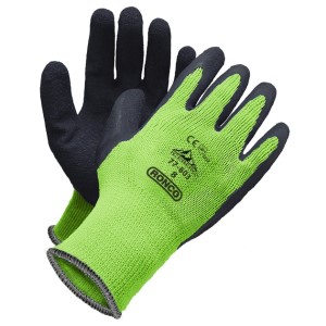 Iceberg HiViz Cold Resistant Latex Palm Coat Glove Medium 6x12
